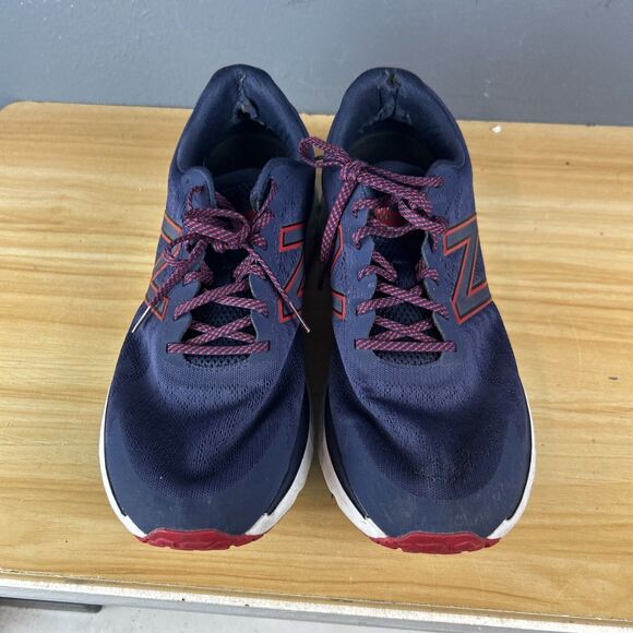 New Balance Mens M680LN7 Navy Running Walking Shoes Size 12 D Fresh Foam - Picture 4 of 10